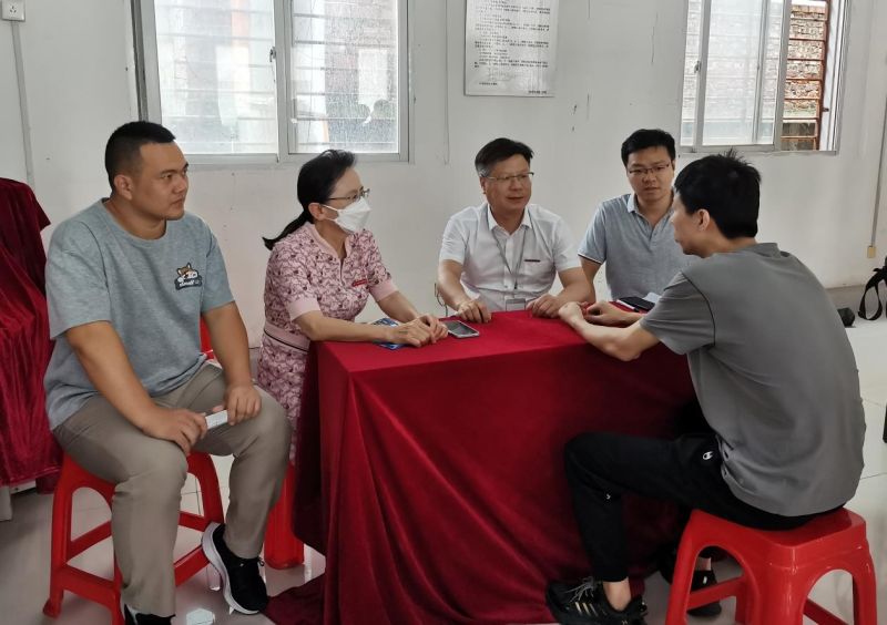 校领导访企拓岗座谈会（二）