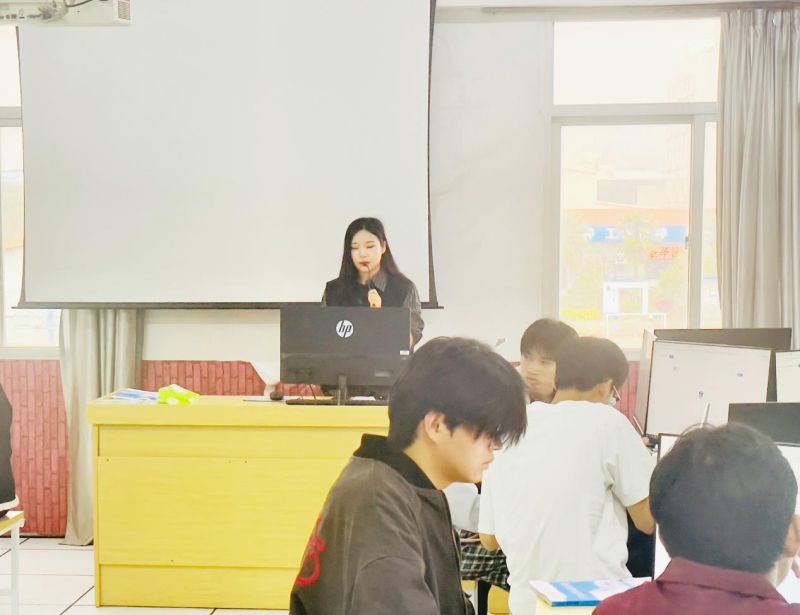 示范引领展风采，观摩研讨共提升——我院开展库婷老师《ERP沙盘实训》示范课