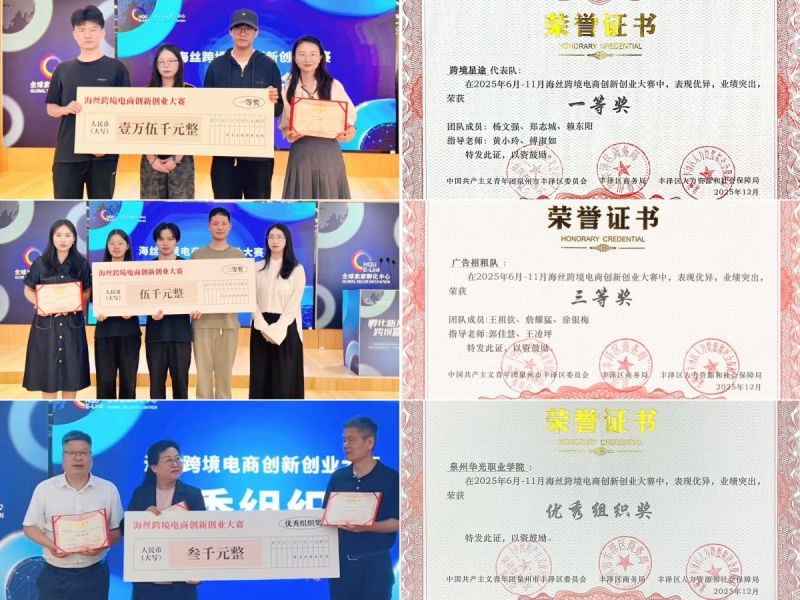 产教融合结硕果,数智商贸学院跨境电商大赛创佳绩