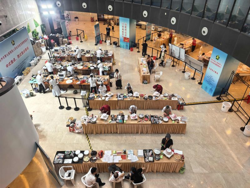 数智商贸学院助力泉州市第七届残疾人职业技能竞赛中西面点赛项圆满举办