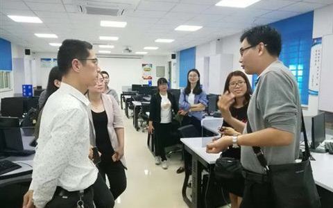 商学院老师赴黎明大学考察学习