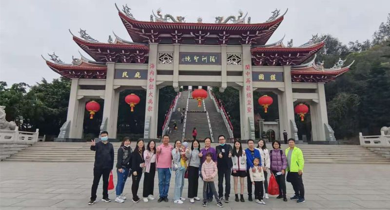 商学院工会活动游湄洲岛感受妈祖文化